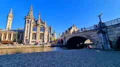 El Puente de San Miguel, en Gante