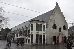 El Antiguo Mercado de la Carne (Groot Vleeshuis), en Gante